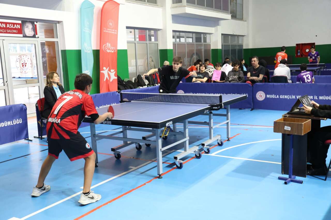 Menteşe Anadolu Lisesi Masa Tenisinde Üst Üste 3. Kez İl Şampiyonu 6